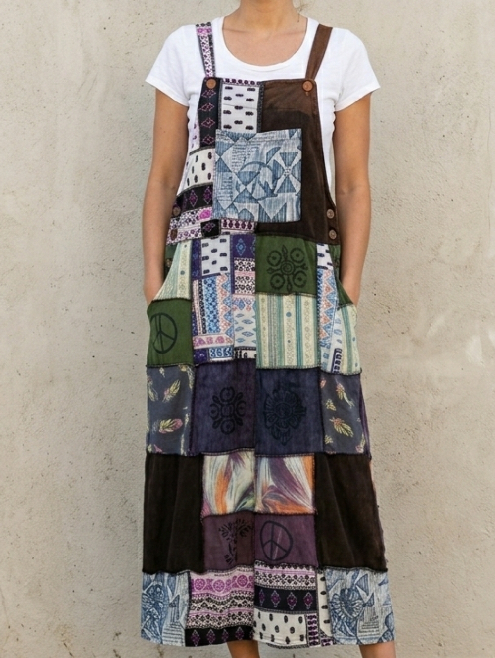 Yak & Yeti Bohemian Block Mid Jumpsuit